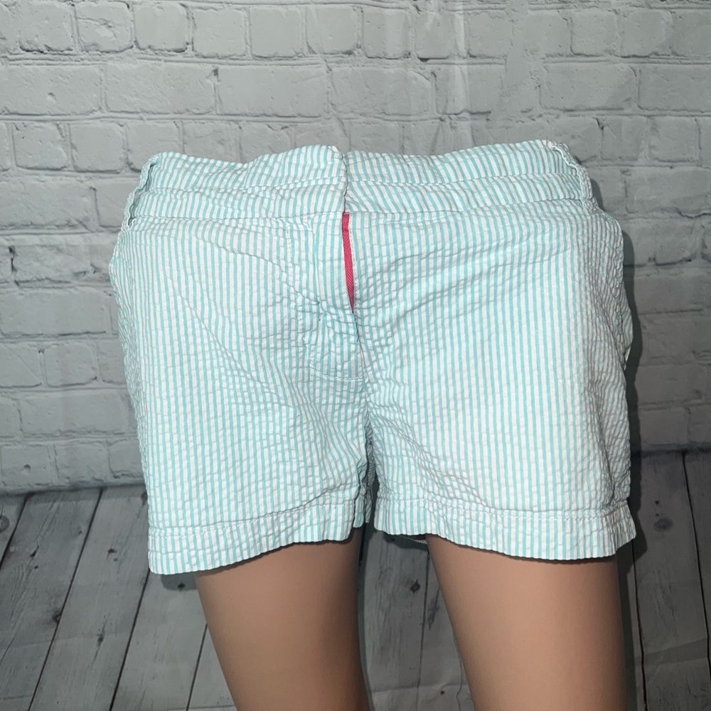 southern marsh light green & white striped shorts size 8